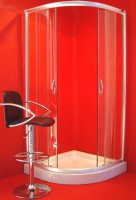 box semicircolare 80*80 trasparente 